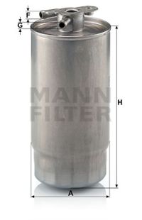 Filtro carburante mann-filter
