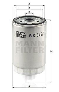 Filtro carburante mann-filter