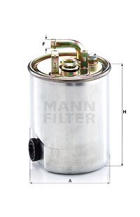 Filtro carburante mann-filter
