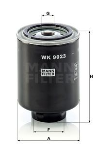 Filtro carburante mann-filter