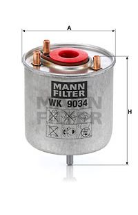 Filtro carburante mann-filter