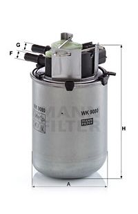Filtro carburante mann-filter