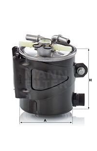 Filtro carburante mann-filter