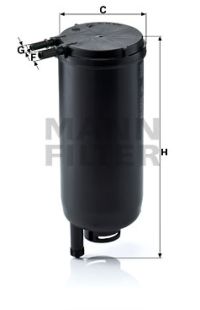 Filtro carburante mann-filter