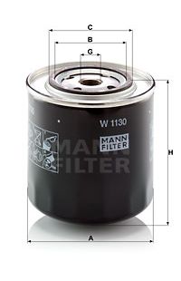 Filtro olio mann-filter