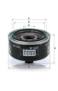 Filtro olio mann-filter