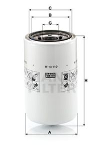 Filtro olio mann-filter