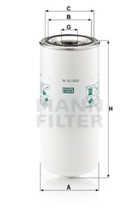 Filtro olio mann-filter