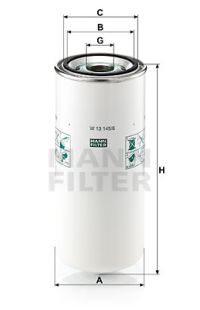 Filtro olio mann-filter