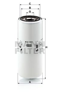 Filtro olio mann-filter