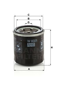 Filtro olio mann-filter