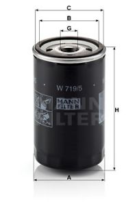 Filtro olio mann-filter