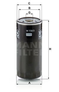 Filtro olio mann-filter