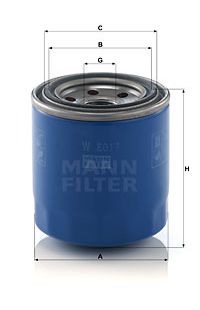 Filtro olio mann-filter