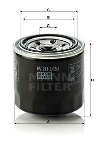 Filtro olio mann-filter