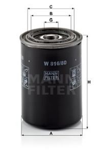 Filtro olio mann-filter