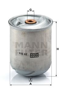Filtro olio mann-filter