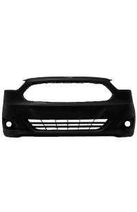 paraurti anteriore con fendinebbia no primer poliplast