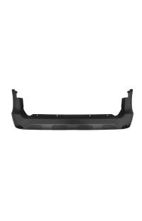 paraurti posteriore nero poliplast