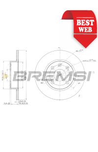 Disco Freno Diametro esterno [mm] : 240,0 autozona