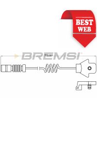 contatto segnalazione usura pastiglie bremsi