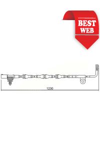 contatto segnalazione usura pastiglie bremsi