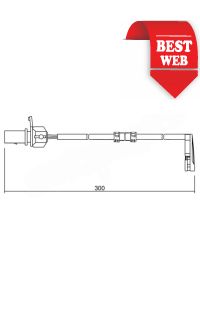 contatto segnalazione usura pastiglie bremsi