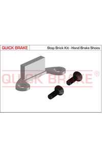 Kit accessori, Ganasce freno stazionamento QUICK BRAKE