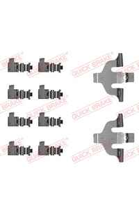 Set di accessori, pastiglia del freno a disco QUICK BRAKE