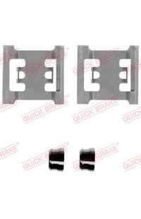 Set di accessori, pastiglia del freno a disco QUICK BRAKE