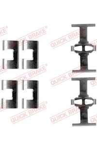 Set di accessori, pastiglia del freno a disco QUICK BRAKE