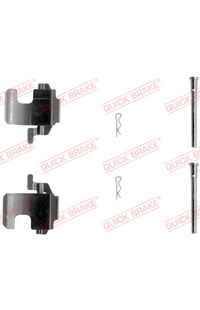 Set di accessori, pastiglia del freno a disco QUICK BRAKE