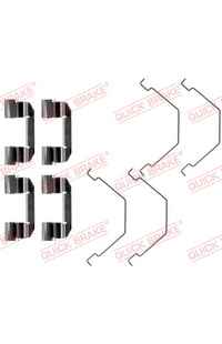 Set di accessori, pastiglia del freno a disco QUICK BRAKE