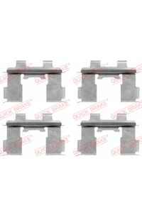 Set di accessori, pastiglia del freno a disco QUICK BRAKE