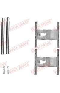 Set di accessori, pastiglia del freno a disco QUICK BRAKE