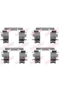 Set di accessori, pastiglia del freno a disco QUICK BRAKE