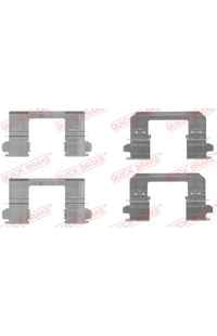 Set di accessori, pastiglia del freno a disco QUICK BRAKE