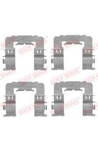 Set di accessori, pastiglia del freno a disco QUICK BRAKE