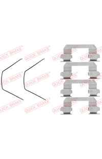 Set di accessori, pastiglia del freno a disco QUICK BRAKE