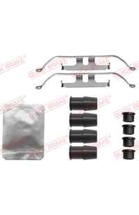 Set di accessori, pastiglia del freno a disco QUICK BRAKE