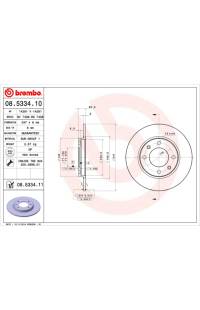 Disco freno brembo