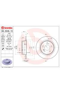 Disco freno brembo