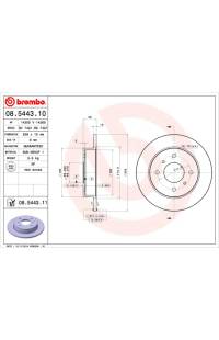 Disco freno brembo