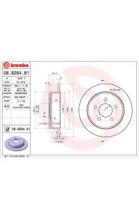 Disco freno brembo