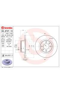 Disco freno brembo