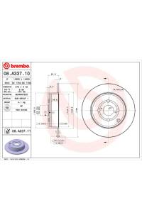 Disco freno brembo