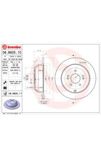 Disco freno brembo