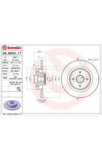 Disco freno brembo