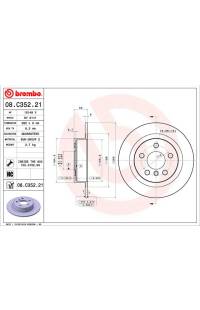 Disco freno brembo