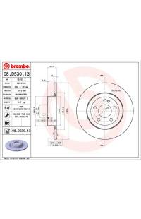Disco freno brembo